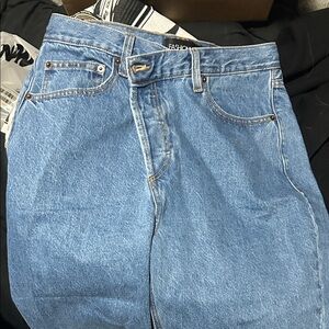 Crossover Straight Leg Jeans SIZE 7